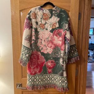 Handmade, One of a Kind, Blanket Jacket, Size S/M